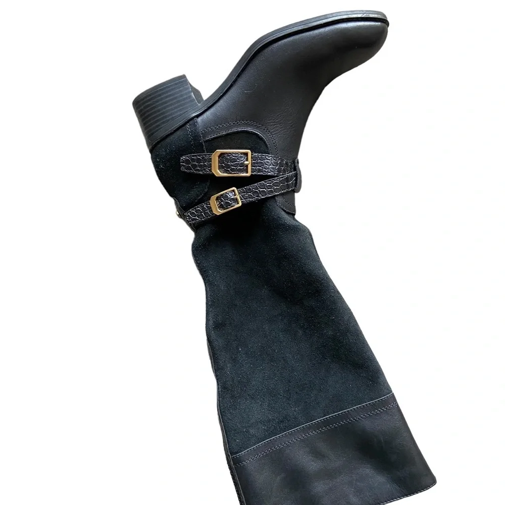 Franco Sarto Lapis Suede Leather Boot